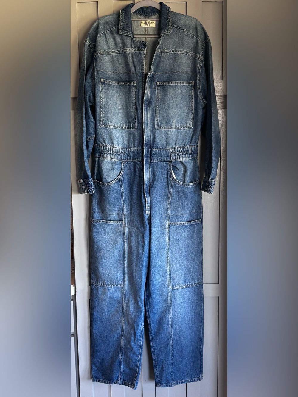 Free People Night Moves Jumpsuit Size Medium - Picture 4 of 7